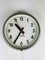 Reloj de fábrica alemán industrial vintage de Peter Behrens para AEG, años 50, Imagen 7