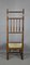 Antiker französischer Nussknospen Stehlstuhl oder Beistellstuhl 9