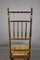 Antique French Walnut Bobbin-Turned Nursing Chair or Side Chair, Image 3