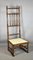Antiker französischer Nussknospen Stehlstuhl oder Beistellstuhl 11