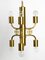 Large Brass Anodized Metal Church Pendant Lamp, 1970s, Image 3