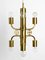 Large Brass Anodized Metal Church Pendant Lamp, 1970s, Image 12