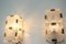 Mid-Century Glass Wall or Ceiling Lamps from Kamenicky Senov, 1970s, Set of 2, Image 2