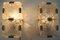 Mid-Century Glass Wall or Ceiling Lamps from Kamenicky Senov, 1970s, Set of 2 3