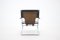 Italian Chrome and Leather Cantilever Chair from Arrben, 1960s 5