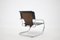 Italian Chrome and Leather Cantilever Chair from Arrben, 1960s 4