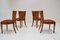 Art Deco Dining Chairs by Jindrich Halabala for Thonet, 1930s, Set of 4 2