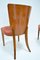 Art Deco Dining Chairs by Jindrich Halabala for Thonet, 1930s, Set of 4 9