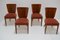 Art Deco Dining Chairs by Jindrich Halabala for Thonet, 1930s, Set of 4 3