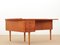 Bureau Boomerang Mid-Century Moderne par Arne Hovmand-Olsen, Scandinavie, 1950s 4