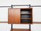 Danish Teak Wall Unit by Poul Cadovius for Royal System, 1950s 20