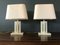 Brass and Travertine Table Lamps, 1970s, Set of 2 8