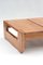 Mid-Century Square Solid Elm Coffee Table from Maison Regain, 1960s, Image 9