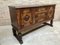 Large 19th Century Catalan Spanish Buffet with Drawers and Mirror Crest, Image 6