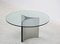 Vintage Round Glass Coffee Table 1