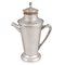 American Silver-Plated Recipe Cocktail Shaker, 1930s, Image 1