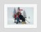 Skiing Holiday Oversize C Print Framed in White by Slim Aarons 1