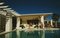 Lampadaire Poolside Oversize C Imprimé Encadrée Blanche par Slim Aarons, Arizona 2