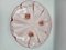 Vintage Pink Glass Platter from Ząbkowice Steelworks, 1970s, Image 3