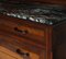 Antique Italian Marble Top Nightstands and Chest of Drawers Set, Set of 3 5