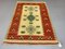 Small Vintage Turkish Red, Green, Beige, and Yellow Wool Kilim Rug, 1950s, Image 2