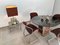 Tavolo e sedie vintage di Gastone Rinaldi per Vidal Grau, anni '70, set di 5, Immagine 9