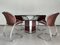 Vintage Table and Chairs Set by Gastone Rinaldi for Vidal Grau, 1970s, Set of 5 3