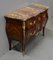 Louis XV Style Veneer Sauteuse Wood Chest of Drawers, 1950s 2