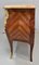 Louis XV Stil Furnier Kommode aus Sauteuse Holz, 1950er 24