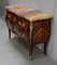 Louis XV Style Veneer Sauteuse Wood Chest of Drawers, 1950s, Image 3