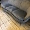 Geschwungenes Mid-Century Modern Sofa aus Messing & Samt im Stil von Gio Ponti, 1950er 12