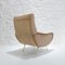 Mid-Century Italian Velvet & Brass Lounge Chair, 1950s 5