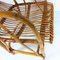 Large Vintage Bamboo & Rattan Lounge Chairs, 1960s, Set of 2 2