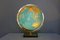 Vintage Illuminated Globe in Glass & Brass from Columbus Oestergaard, 1960s 16