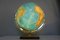 Vintage Illuminated Globe in Glass & Brass from Columbus Oestergaard, 1960s, Image 17