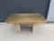 Vintage Etched Brass Dining Table or Desk from Georges Mathias, Image 4