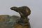 Cendrier Art Déco en Bronze avec Figurine Ours Polaire, Danemark 7