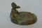 Cendrier Art Déco en Bronze avec Figurine Ours Polaire, Danemark 3
