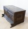 17th Century French Chest or Coffer in Carved Oak, 1689, Image 3