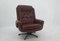 Fauteuil Pivotant Mid-Century en Cuir de Peem, Finlande ,, 1970s 12