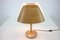 Mid-Century French Wooden Table Lamp from Lucid, 1970s 2