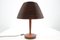 Mid-Century French Wooden Table Lamp from Lucid, 1970s, Image 2