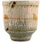 Kelch Vase aus glasierter Keramik von Takashi Ohyama, Japan, 1980er 1