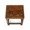 Vintage Iron Side Table with Wooden Top, Image 2