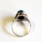 Oval Turquoise Stone Silver Ring by Sven Holmström, Sweden, 1950s, Image 4