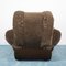 Vintage Brown Velvet Lounge Chairs, 1970s, Set of 2, Image 6