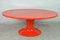 French Oval Dining Table & Chairs Set in Fiberglass, 1970s 5
