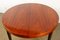 Vintage Danish Round Extendable Rosewood Dining Table, 1960s 8