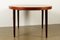 Vintage Danish Round Extendable Rosewood Dining Table, 1960s 5