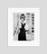 Audrey Hepburn Lunch on Fifth Avenue Silver Gelatin Resin Print Framed in White by Keystone Features 1